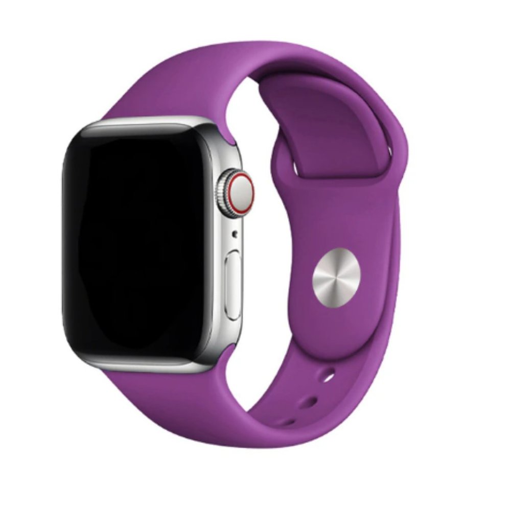 NEW BAND Purple Sport Silicone For Apple Watch